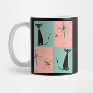 North Star MCM Cat Art Mug